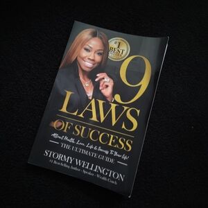 9 Laws of Success: Attract Health Paperback Book by Stormy Wellington
